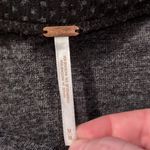 Free People Navy Blue And Gray Polka Dot Pencil Skirt Size Medium Photo 2