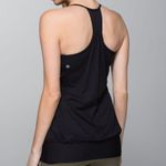 Lululemon BLACK NO LIMITS TANK BUILT IN BRA CAMI ATHLETIC TOP YOGA Photo 1
