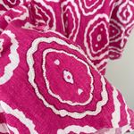 ZARA  Fuschia Printed Mini Cotton Linen Dress 7521/340 2023 Small Blogger Fav Photo 5