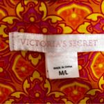 Victoria's Secret Pink Orange Metallic Summer Beach Swim Coverup Dress Size M/L Photo 4