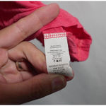 Charlotte Russe VTG Y2K  Hot Pink Black Open Back TShirt Party Barbie 80s 90s 00s Photo 3