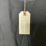 Current/Elliott New Zip Cargo Crop 100% Linen Jumpsuit in Black sz 0 Photo 7