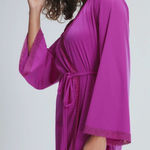 Savage X Fenty Snug Hug Short Robe M/L New Purple Size undefined Photo 0