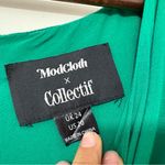 Modcloth  x Collectif On Island Time Green Wrap Romper Size 20 Photo 3