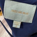 Skies Are Blue  Navy Blue Mini Dress Sz‎ Small Photo 3