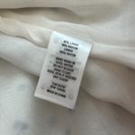 House of Harlow 1960 Linen Floral Smocked Midi Dress White Size M Photo 11