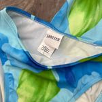 American Vintage Vintage y2k retro Hawaiian blue floral halter tankini set Photo 1