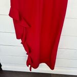 Shoshanna Midnight Red Twist Front Gown Flawed Photo 8