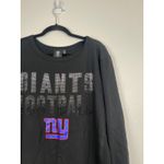 NFL  Women's New York‎ Giants Pullover Sweatshirt Black Sz XL NWT Photo 2