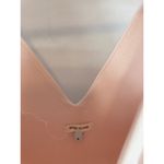 River Island  Ruffle V Neck Pink Blouse Size 6 Photo 2