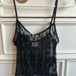 Urban Outfitters  Sheer Black Lace Top Photo 1