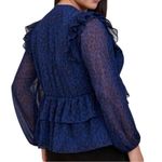 Torrid Chiffon Ruffle Tiered Surplice Cropped Blouse Photo 1