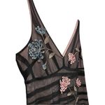 BCBG MAXAZRIA Y2K VTG Sheer Mesh Slip Dress Floral Embroidered 90s Aesthetic 6 Photo 1