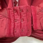 NWT Auden Burgundy Lace Lightly Lined Bralette Bra Size 1X Photo 5
