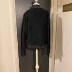 Free People 💜  Fuzzy Fluffy Chunky Sweater in Black Photo 3