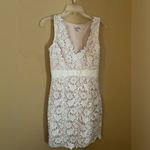 Minuet  white floral dress M Photo 3