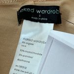 Naked Wardrobe  NWT Beige Soft Stretchy High Rise Leggings Size Small‎ Photo 4