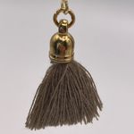 20” Gold Tone Necklace w/ Earth Tone Pendant & Taupe Earrings Photo 10