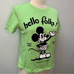 ZARA Disney Mickey Mouse Hello Folks TopGraphic front and back silly symphonies Photo 3