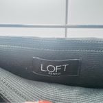 Loft  Pants Green Pintuck High Waist Side Zip Cotton Blend Straight Leg - 00 Photo 5