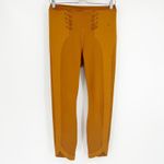 Nike  Dri Fit Womens Faux‎ Lace Western Tulip Hem Leggings Size M Burnt Sienna Photo 2
