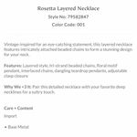 Free People Oceanfront Layered Necklace in Black NWT Bohemian Beach Beaded Photo 8