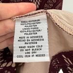 R&K Red Short Sleeve Neck Lined Career Shift Lace Dress Plus Size 14 Photo 4