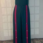 Pretty Little Thing Prettylittething Strapless contrast snap front wide leg jumpsuit size 8 Photo 0