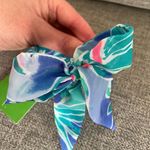 Lilly Pulitzer Fabric Wrapped Bangle Bracelet Bennet Blue Celestial Seas Photo 1