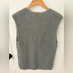 CRAZY HORSE  Vintage Angora Blend Chunky Knit Sweater Vest. Possible Medium. Photo 1