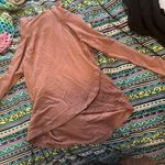 Brown Workout Pullover Photo 0