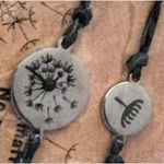 Mother Daughter Bracelet Set 🌲 Stocking Stuffer NWT Black Photo 2