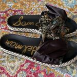 Sam Edelman  floral beautiful slides worn once Photo 0
