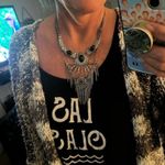 Boho/fringe cascade/ tribal stone necklace Photo 4