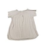 Lake Purple Striped Short Sleeve Pajama Top Sz. M Purple Size M Photo 3