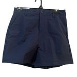 Lady Hagen Traditional 5” Inseam Seersucker Golf Shorts Dark Navy Blue Sz 4 NWT Photo 0
