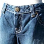 Cache Denim Embroidery Embellished Jean Pant Ankle Crop Stretch New NWT $98 Photo 3