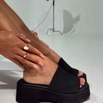 Princess Polly Therapy Nawty Sandals Black Photo 0