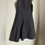 Kate Spade Diamond Jacquard A-line Dress Sz 8 Black Sleeveless Skater Photo 3