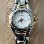Seiko  Vintage Luxury Ladies Diamond Watch Two-Tone Bracelet White Dial Photo 1