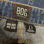 BDG Yellow High Rise Slim Mom Jeans Buttercup Blue Floral Size 27 Photo 6