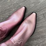 Jeffrey Campbell Dagget Pink Metallic Cowboy Boots Photo 9