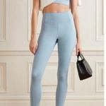 Girlfriend Collective  High Rise Compressive Fit Baby Blue Leggings Extra Small Photo 0
