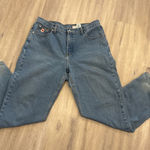 Rockies Denim Jeans Womens 19L Blue High Waist Relaxed Fit Star 36x33 1/2 VTG Size undefined Photo 0