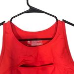 Z By Zella Pink Cut Out Front Sleeveless Athletic Cropped Sports Bra Women Sz M Photo 4