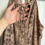 Anthropologie  Drew pink/mauve halter sleeveless tiered dress size medium D39 Photo 3