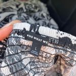 Target Classy White and black bohemian floral midi dress sz L Photo 3