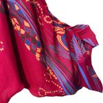 Free People  Beneath The Sea Butterfly Top Red Sheer Crop Women XS Relaxed Boho Photo 3