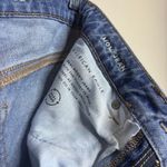 American Eagle  mom jean distressed high waist women's size regular 4 Photo 4