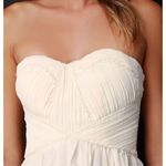 Lulus  A Star is‎ Born Cream Strapless Maxi Dress Beaded Embellished Medium Photo 15